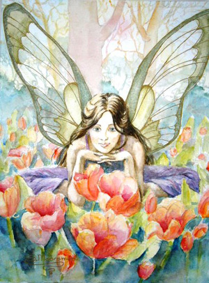 Watercolour painting