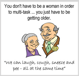You don't have to be a woman to multi-task