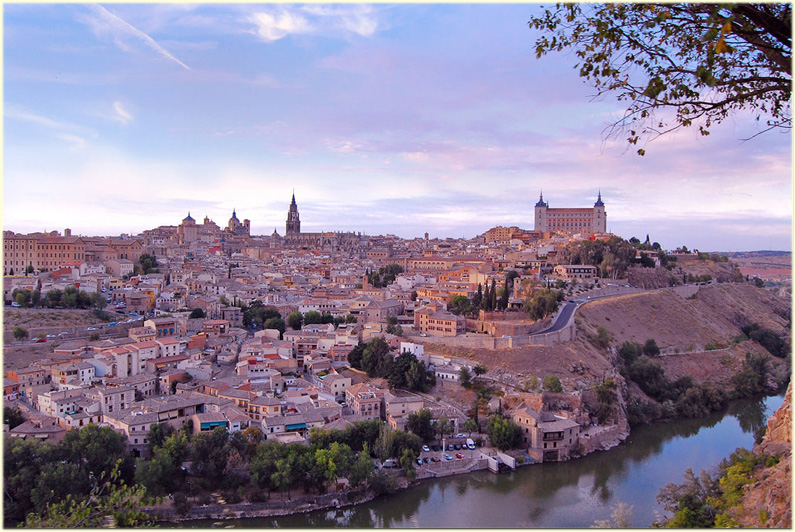 panoramic view of Toledo