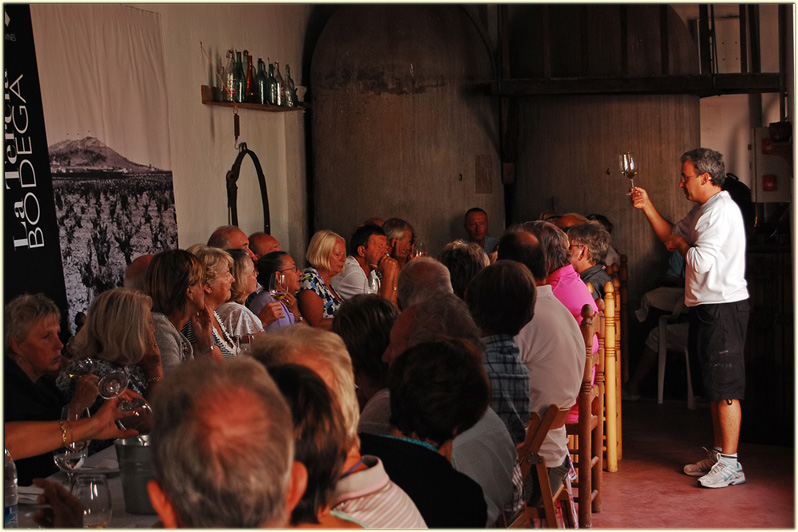 at the local bodega <i>La Tercia</i>