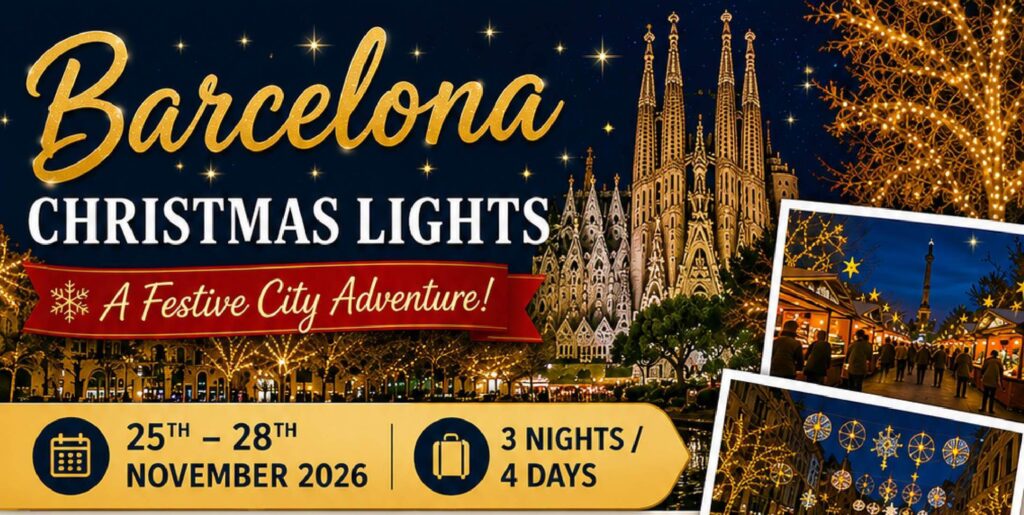 Barcelona Christmas lights - deposit
