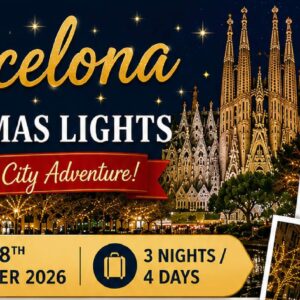 Barcelona Christmas lights - deposit