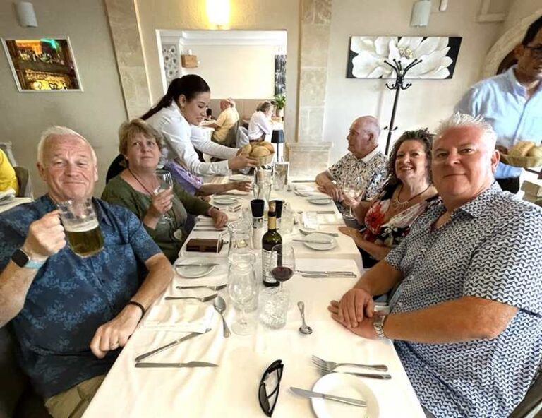 Dining Out group meet in May at the Soho restaurant in Moraira