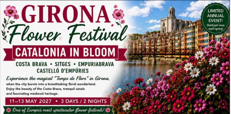 Girona Flower festival