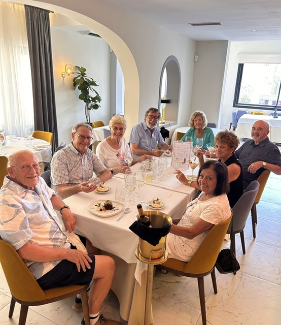 Wine Tasting Group Summer Lunch