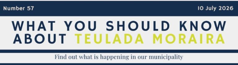 Teulada-Moraira Town Hall Newsletter