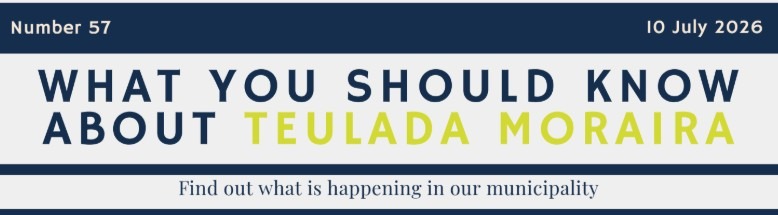 Teulada-Moraira Town Hall Newsletter
