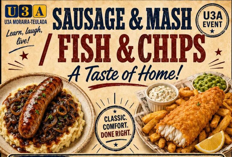 Sausage & Mash - 20th Sept
