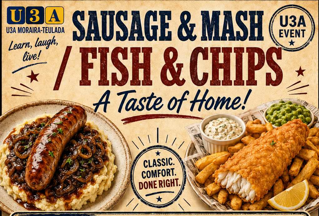 Sausage & Mash – 20th Sept